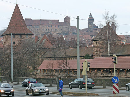 Stadtmauer und Burg - Bayern (Nürnberg)