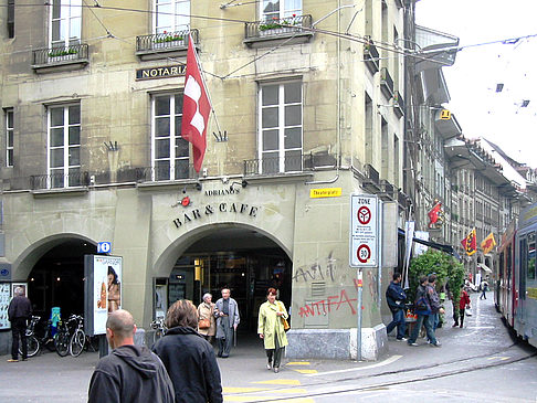 Straße der Berner Altstadt - Bern (Bern)