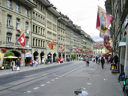 Straße der Berner Altstadt - Bern (Bern)