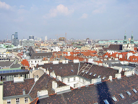 Blick auf Wien aus dem Stephansdom