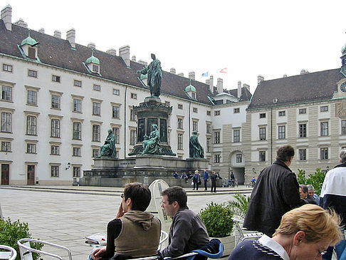 Foto Heldenplatz vor der Hofburg