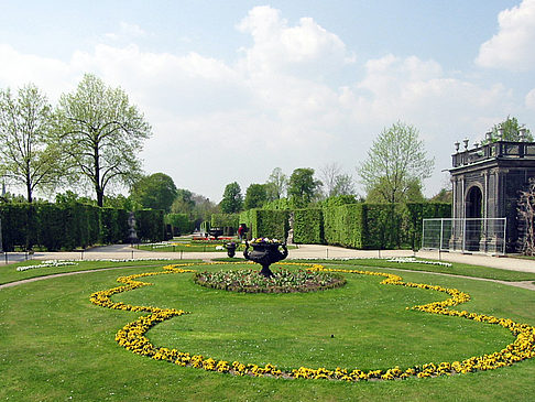 Schlossgarten des Schloss Schönbrunn Foto 