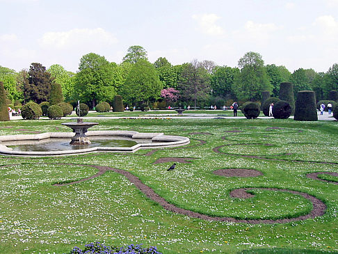 Schlossgarten des Schloss Schönbrunn Foto 