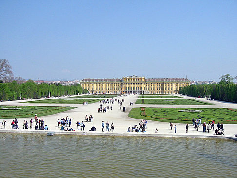 Fotos Schlossgarten des Schloss Schönbrunn