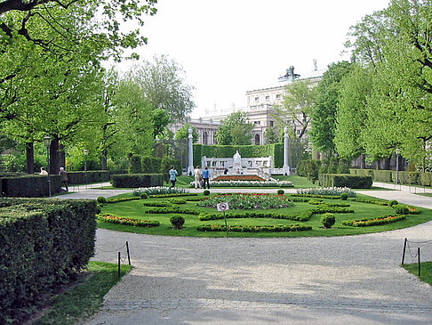 Volksgarten in Wien Foto 