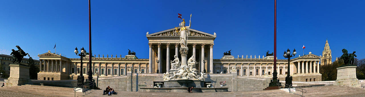 Foto Parlamentsgebäude - Wien